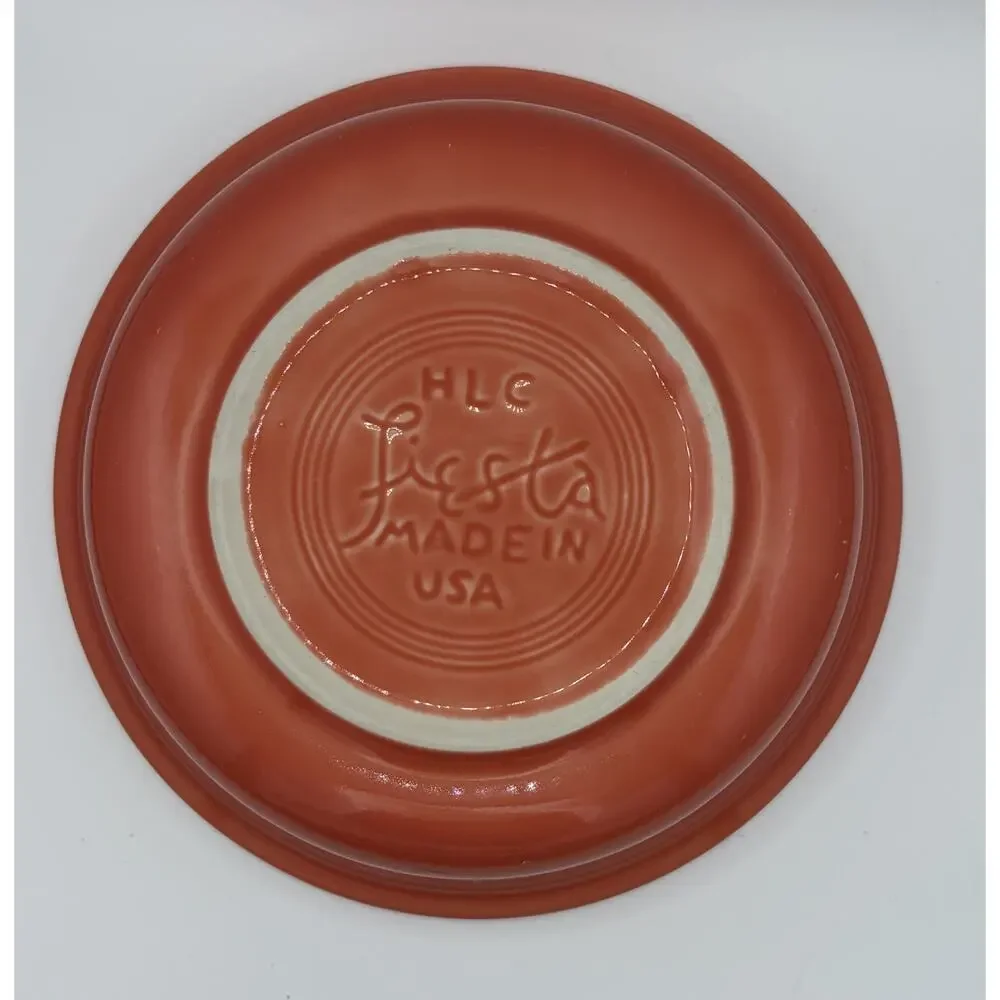 Fiestaware Poppy Place Setting EUC